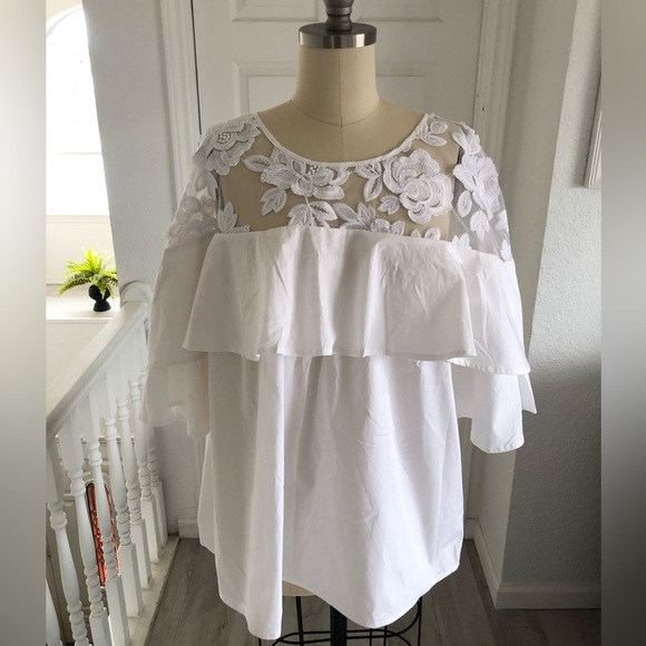 Vince Camuto Tops - VINCE CAMUTO white top .